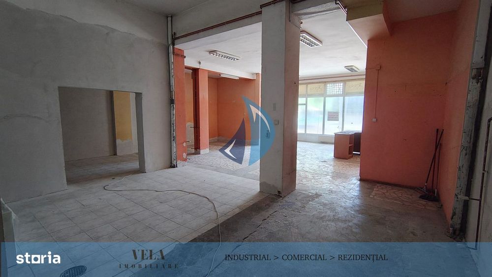 Sp. com. Tudor, zona. Diamant, 240 mp, vitrina mare, vad comercial