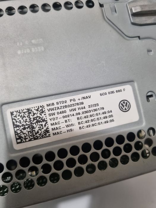 Navigatie MIB2 (H44) Carplay Netflix Weze Android USB Bluetooth