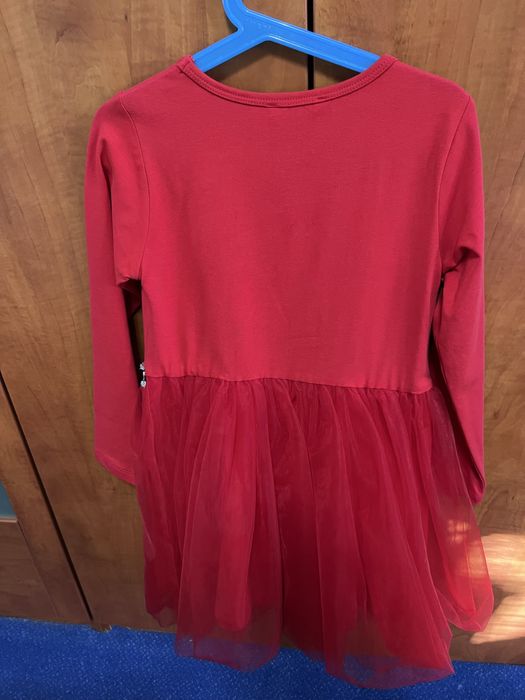 Нова рокля с тюл за момиче 9г/134см