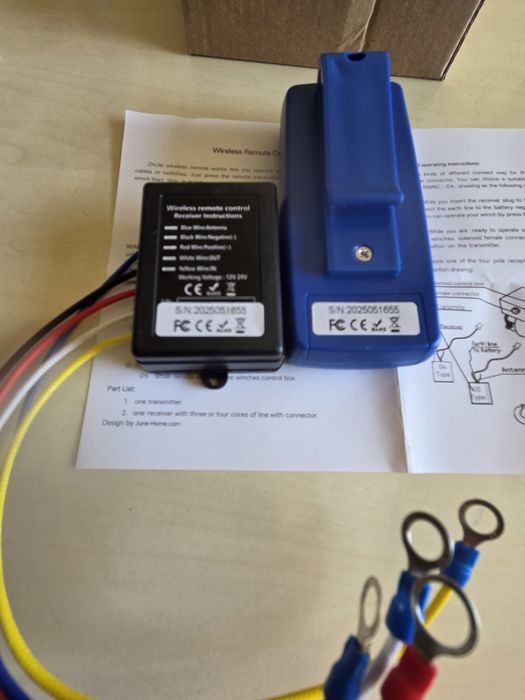 Telecomanda troliu fara fir 12v.24v.