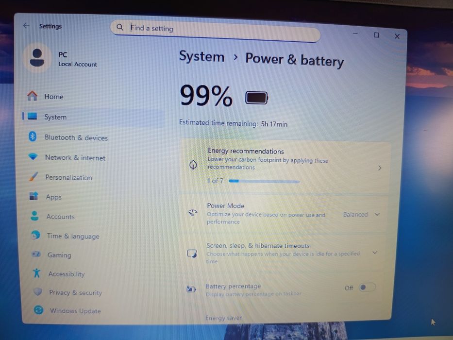 Vând Laptop Lenovo Ideapad 1i