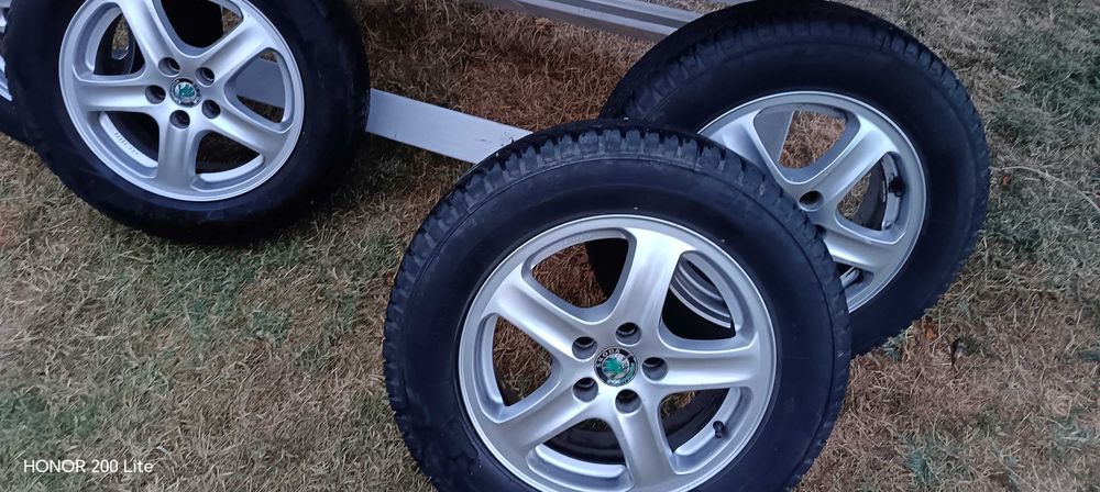 Jante de aluminiu R15 originale skoda octavia 1