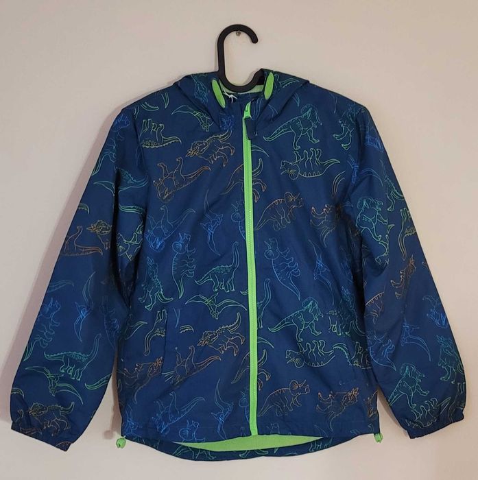 Детско тънко яке с качулка, р-р 140, ново