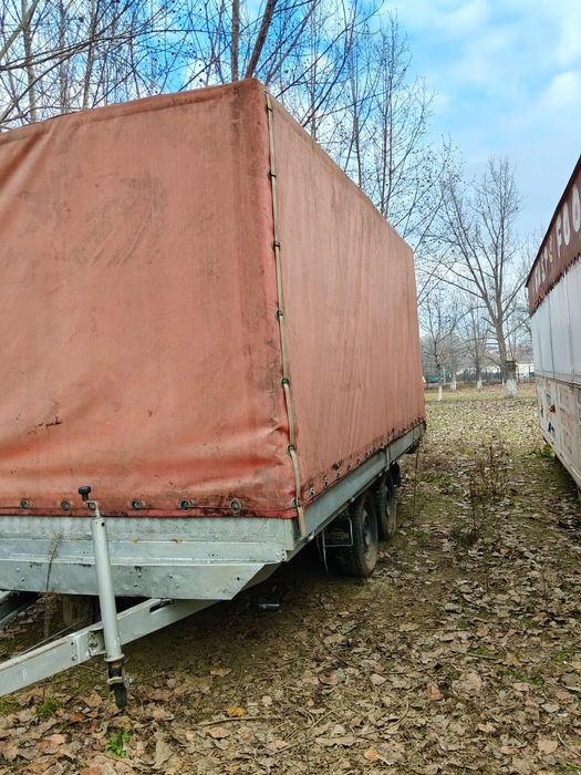 Remorca cu prelata 2 axe