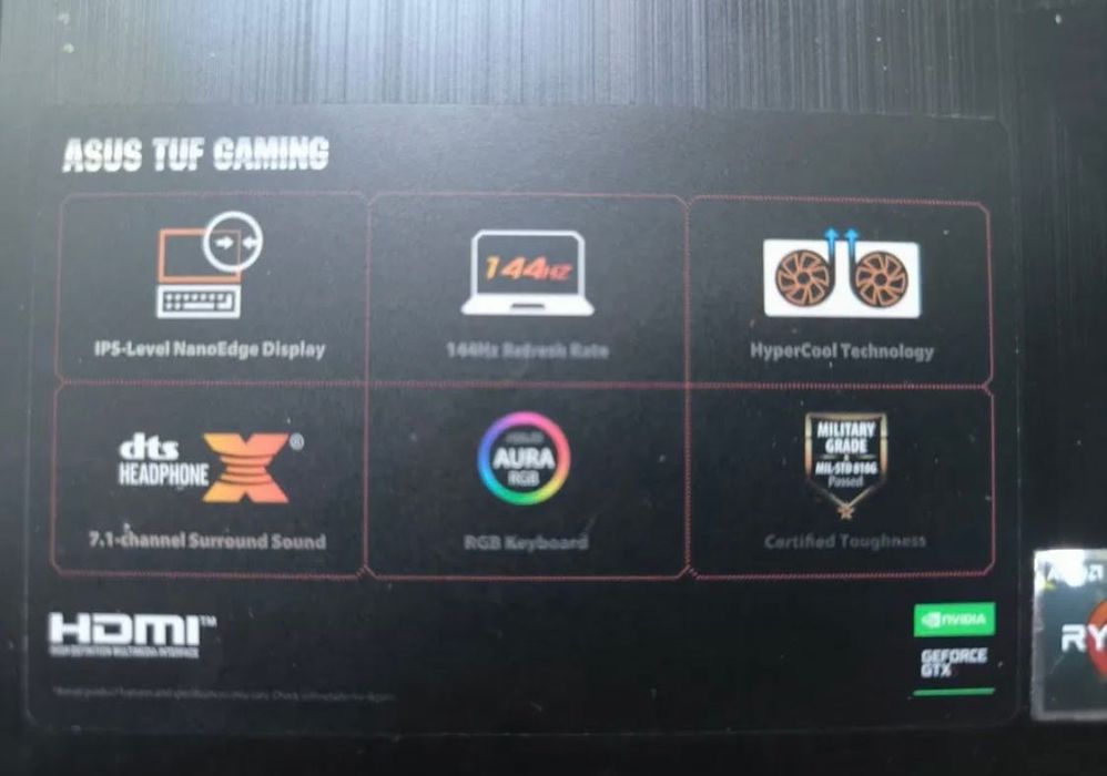 Asus tuf gaming fx505dt