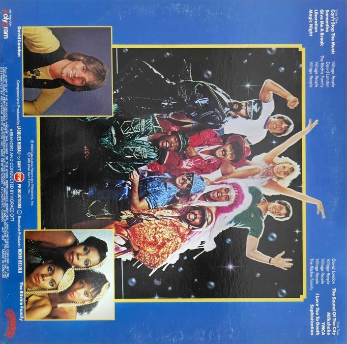 Грамофонна плоча - Village People - Cant stop the Music - Min качество