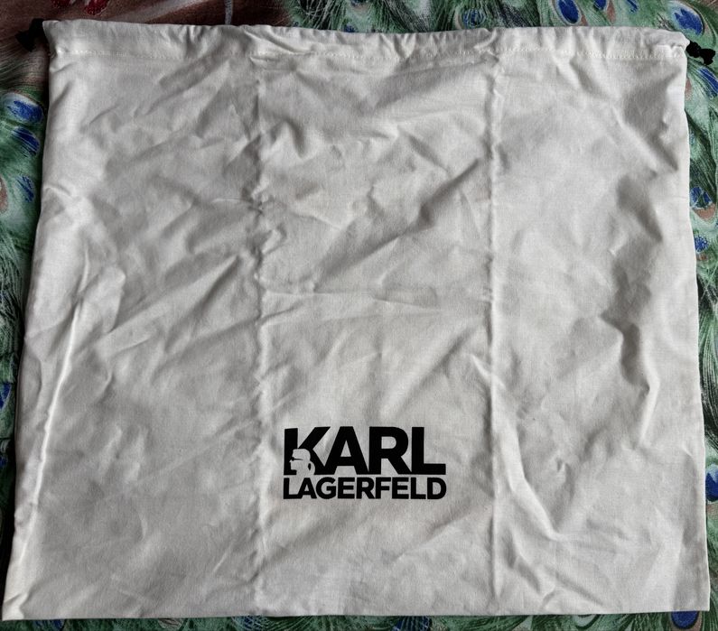 100% Оригинална Кожена чанта Karl Lagerfeld