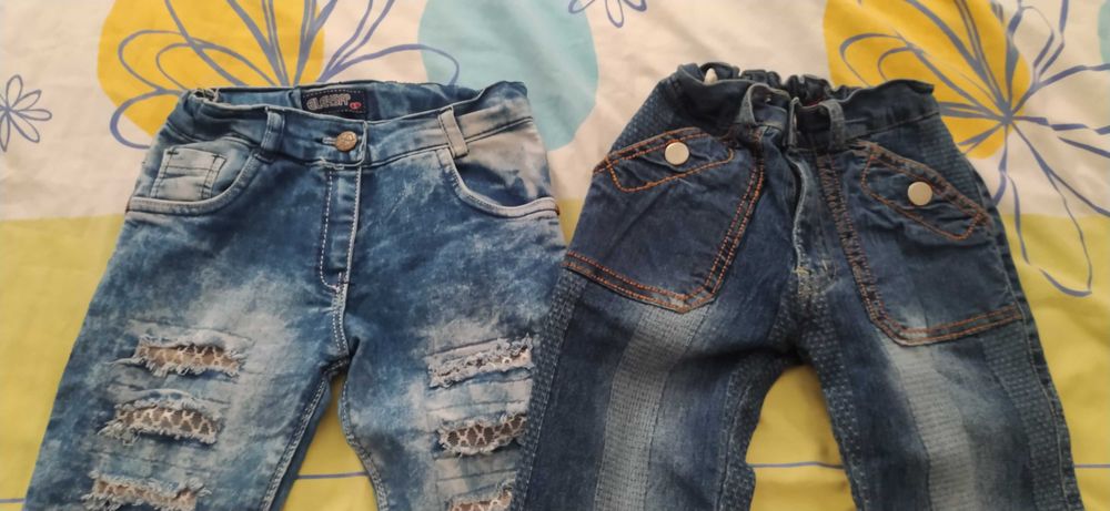 2 броя дънки за момиче