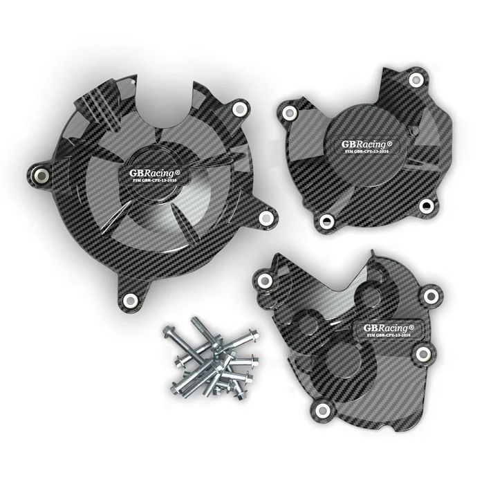 Протектори за двигател за мотоциклет Kawasaki ZX6R 2007-2020 карбонови