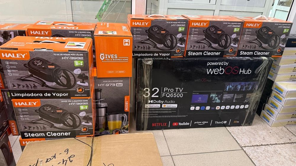 Пароочиститель 8 в 1 Новый Haley