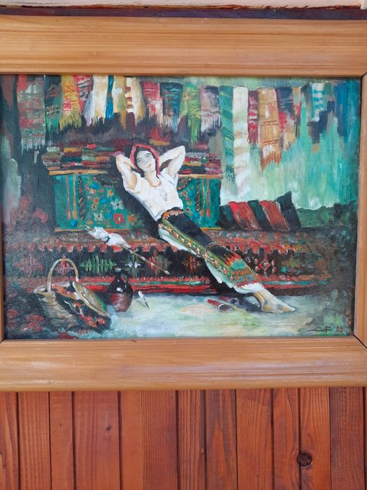 Pictura reproducere după Grigorescu