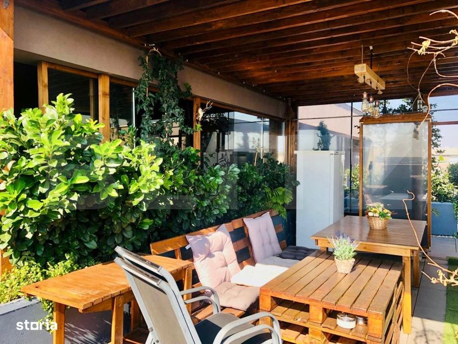 Apartament cu 2 camere, West Residence, terasa panoramica, parcare si