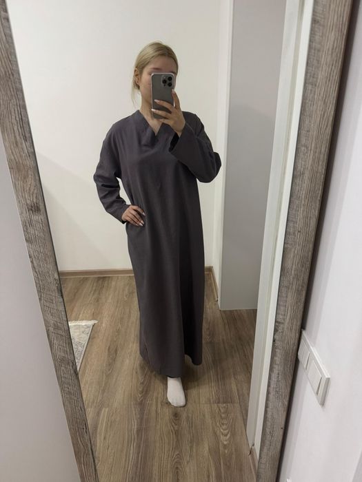 Платье из 100% льна