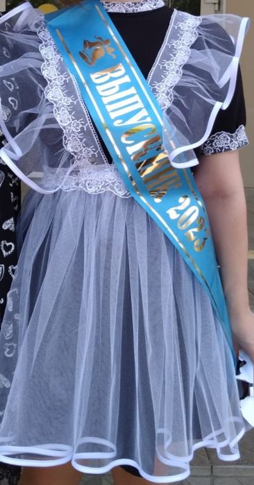 Фартук школьный и платье