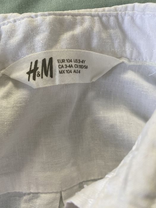 Vând cămașă băieți H&M din In și Bumbac