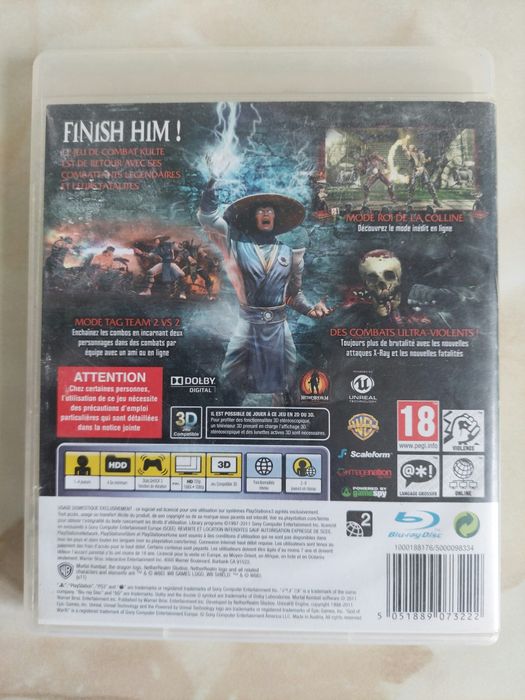 [PS3] Vând joc Mortal Kombat Komplete Edition pentru PlayStation 3 //poze reale