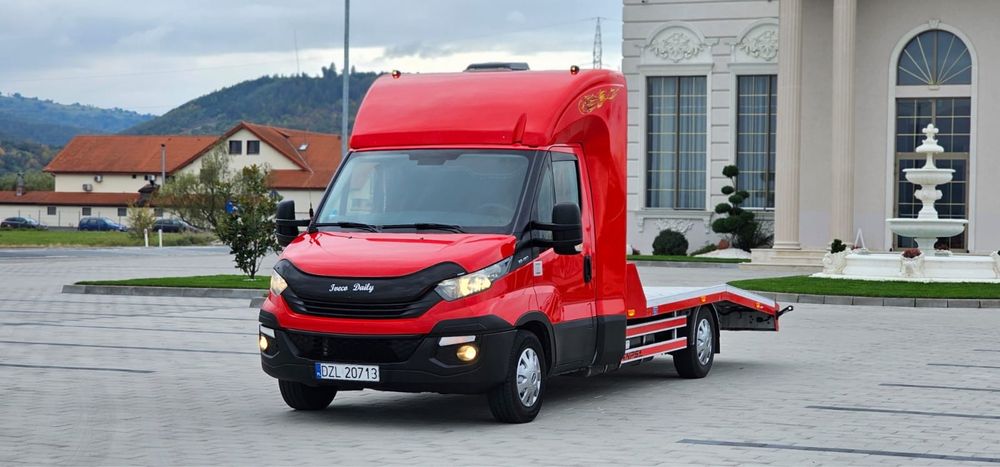 Iveco daily 35s18 180 cp autoPlatforma mercedes benz renault