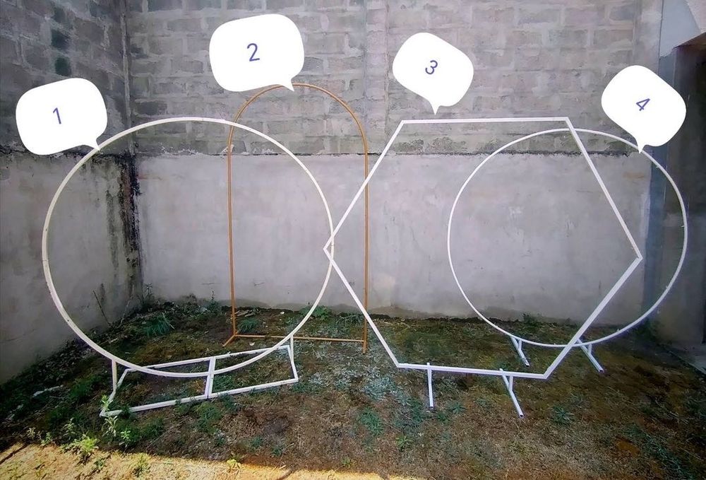 Декорация, Стойки и Украса за Юбилей, Сватба, Детско парти.