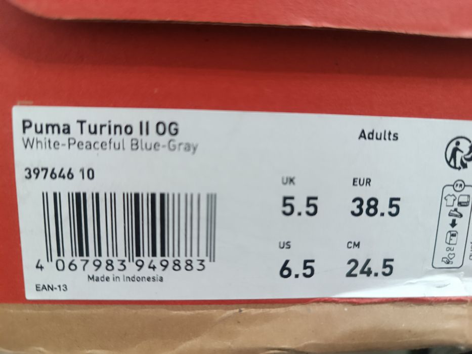 Puma  натуральная кожа. 37000   рос.размер 37,5