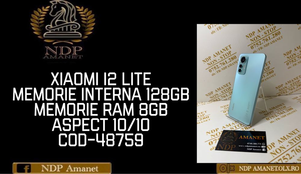 NDP Amanet Braila Xiaomi 12  Lite (4859)