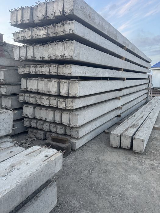 ЖБИ. Опоры, лотки, плиты