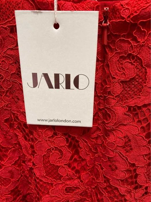 Официална червена рокля Jarlo