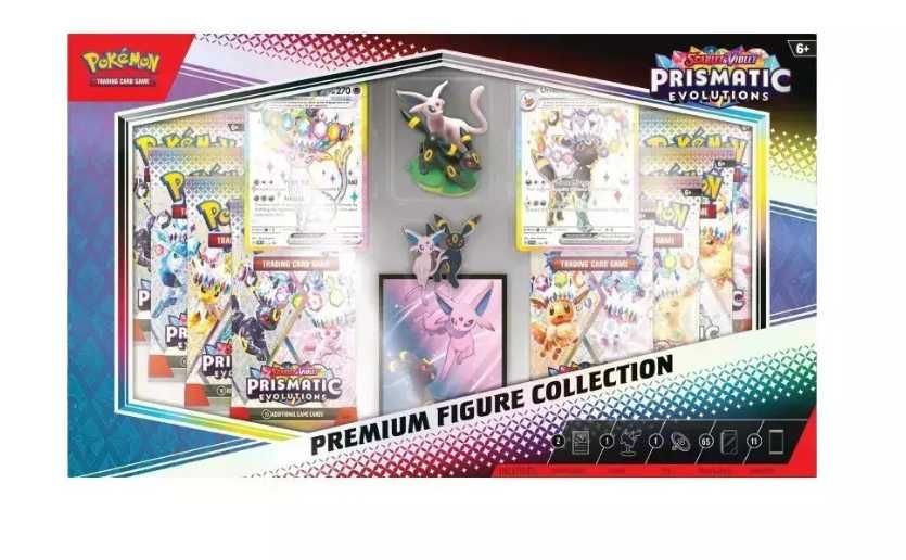 Colecția de figurine premium Pokémon Prismatic Evolution