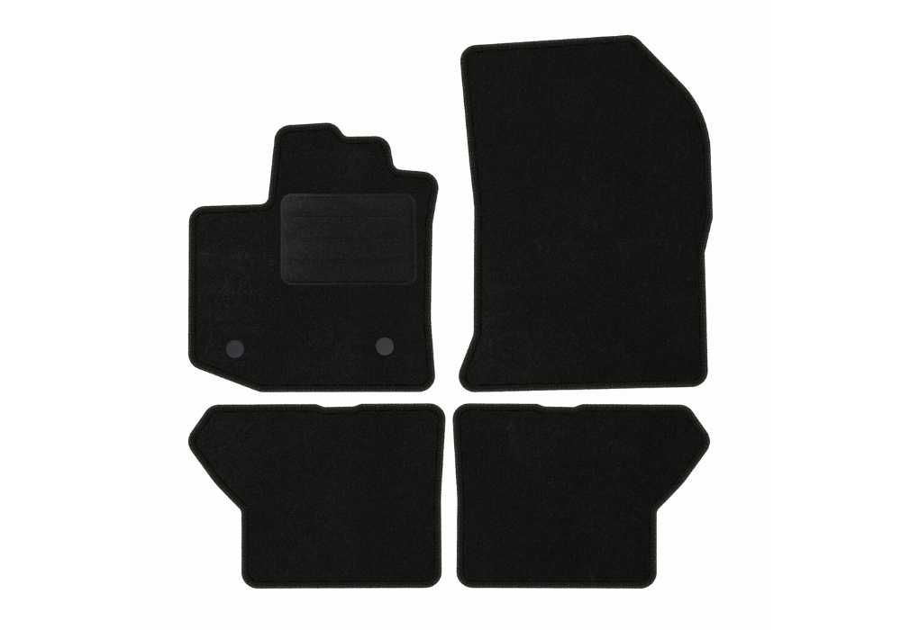 4бр. Мокетни стелки за Dacia Dokker 2012+ Дачия Докер 2012 мокетени
