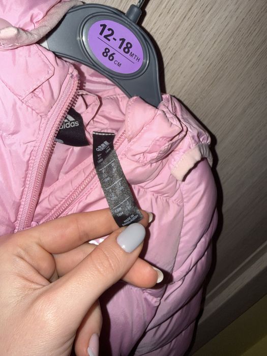 Яке адидас за момиче 12-18 месеца