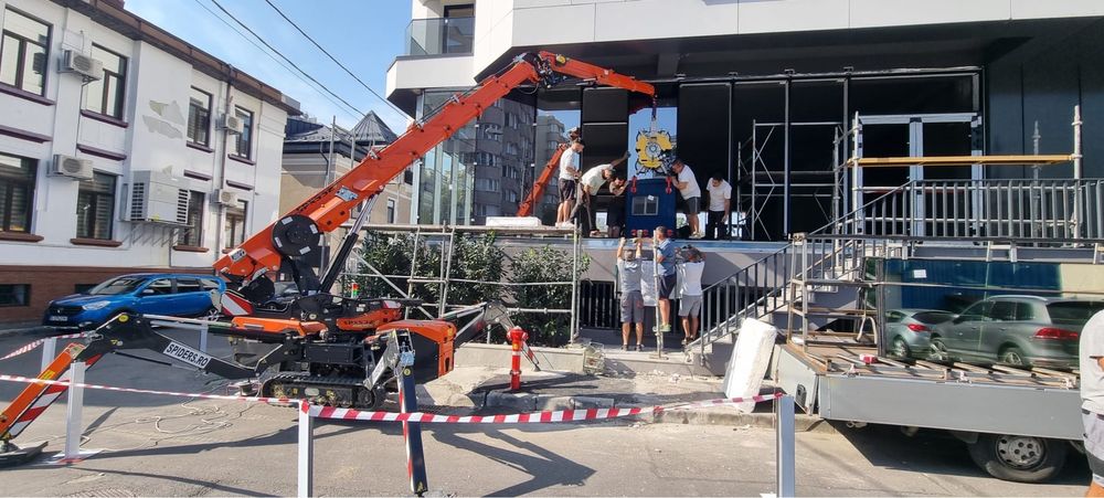 Închiriere macara spider București