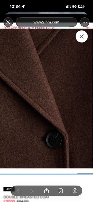 H&M original Пальто Очень комфортный модный