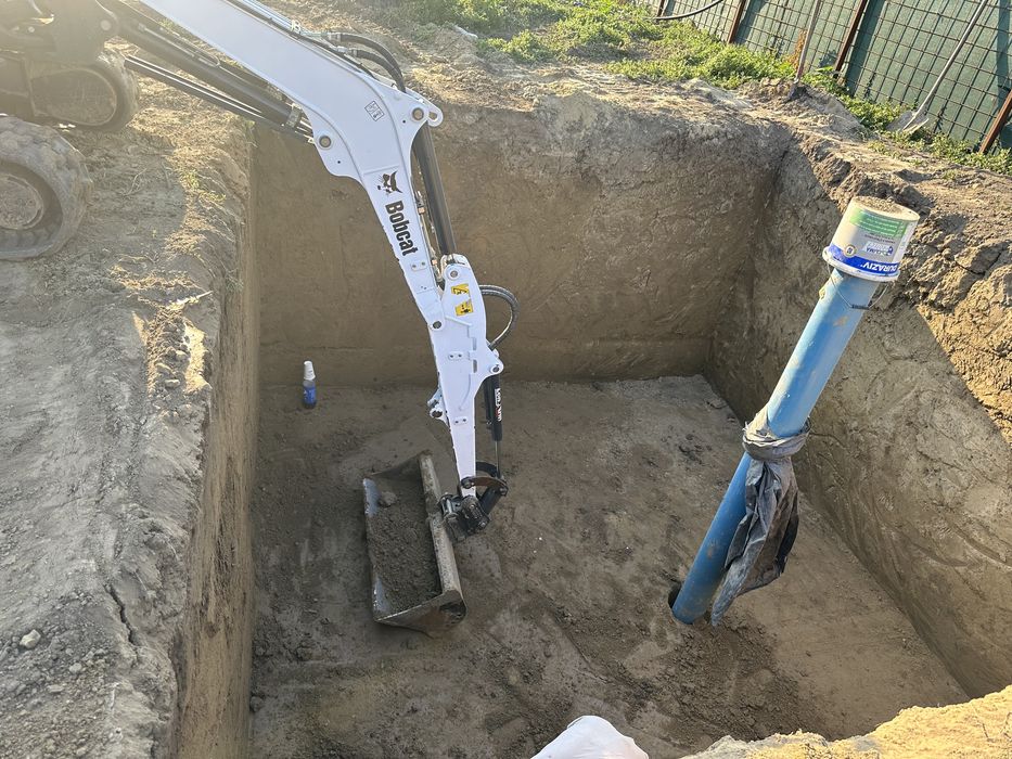 Excavatii, sapaturi, servicii miniexcavator, transport basculabil