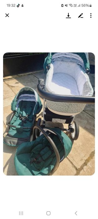 Carucior 3 în 1 aluway babylux