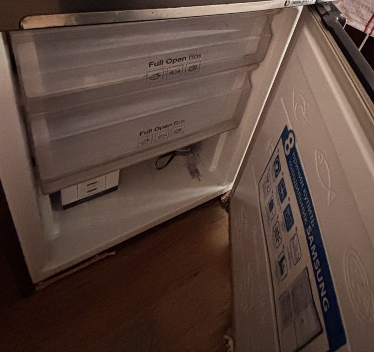 Холодильник есть минуссс