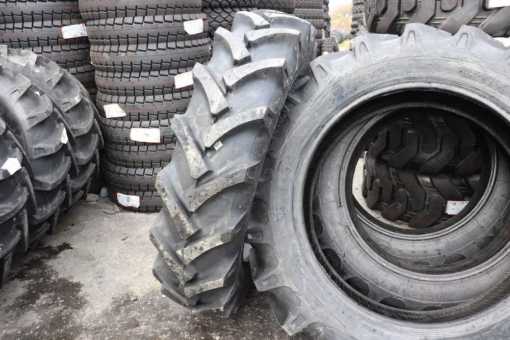 Anvelope tractor 12.4-32 OZKA 8 pliuri cauciucuri noi cu garantie