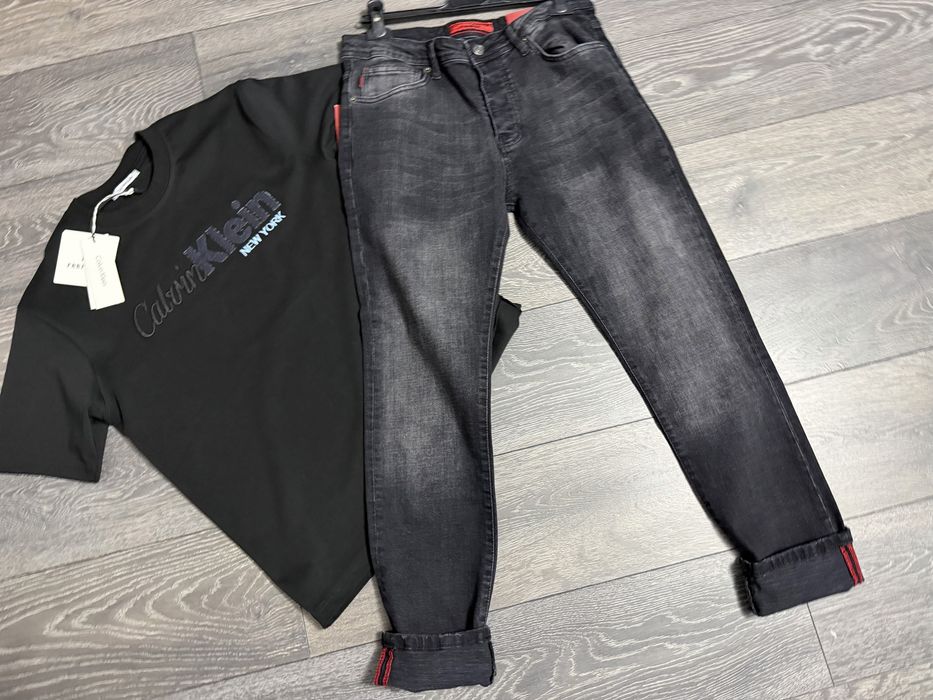 Blugi barbati hugo diesel dsq2  2 piese blugi si tricou