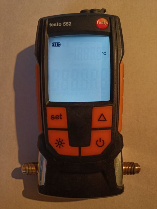 Vand Testo 552 vacuumetru digital