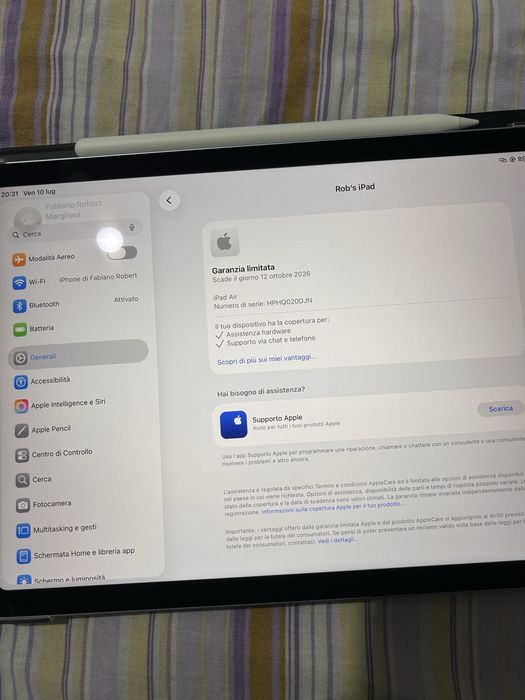 Ipad 11 air m3  + apple pencil pro