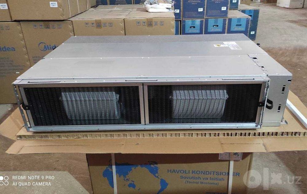 Midea- Канальнный кондиционер - 36,000 Btu / Инверторный / В наличии