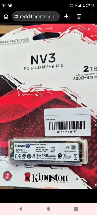 Ssd Kingston 1 tb 2 tb 4tb