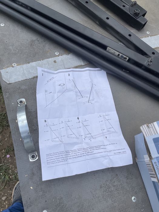 Suport anvelope suspendat