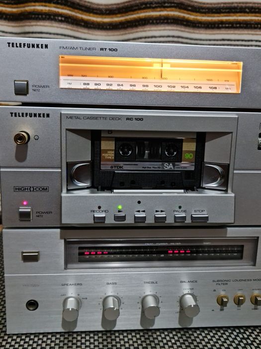 Sistem audio Telefinken 1983-1985