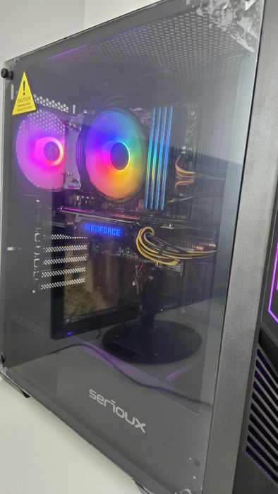 Sistem Gaming Complet i7+16gb RAM + GTX970 4GB GDDR5 + 1tb hdd+ ssd Boxe wifi  Monitor 22 Full HD ideal GTA5 FiveM Fornite CS2 Roblox Minecraft