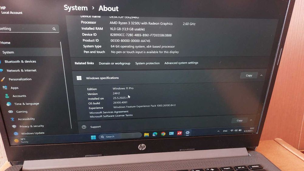 лаптор HP 245 14"