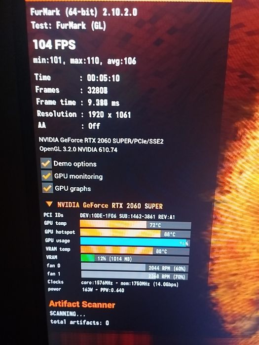 Msi rtx 2060 super 8gb ventus