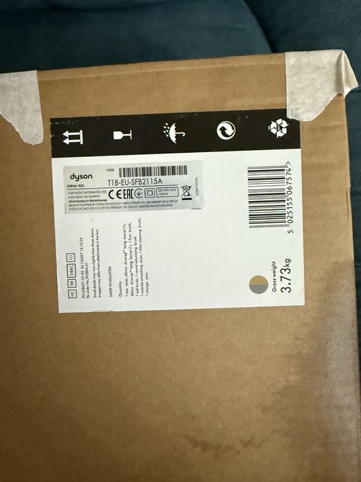 Dyson hs08 стайлер синий