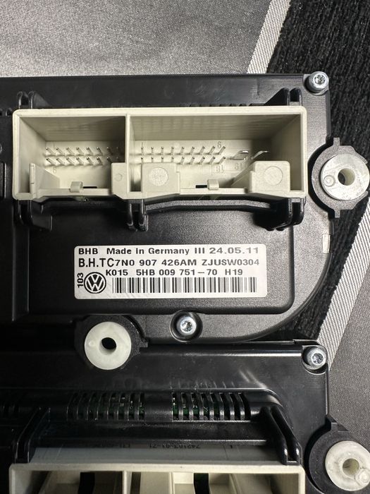 Климатроник управления за VW с функция за печка