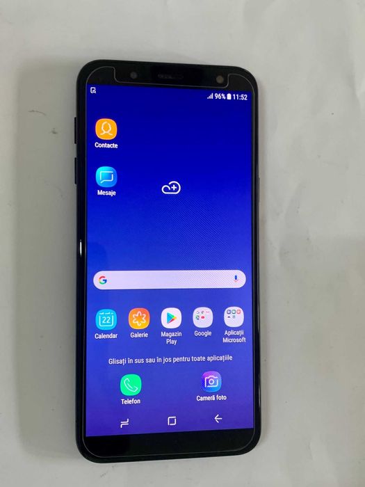 Samsung J6 dual sim cu amprenta si face id +card cadou