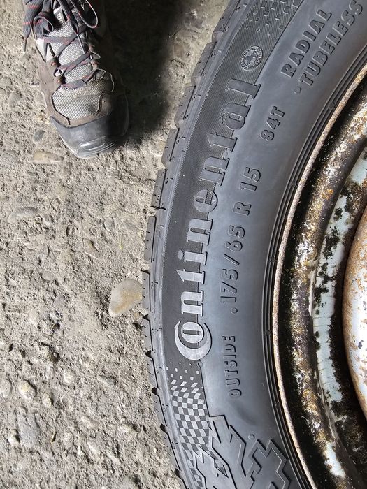 4 anvelope iarna 175 65 15 Continental 2023 8mm