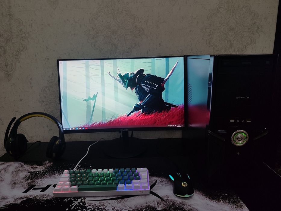Gaming PC | GTX 1050 Ti 4GB | 16GB RAM | SSD | 24” Monitor